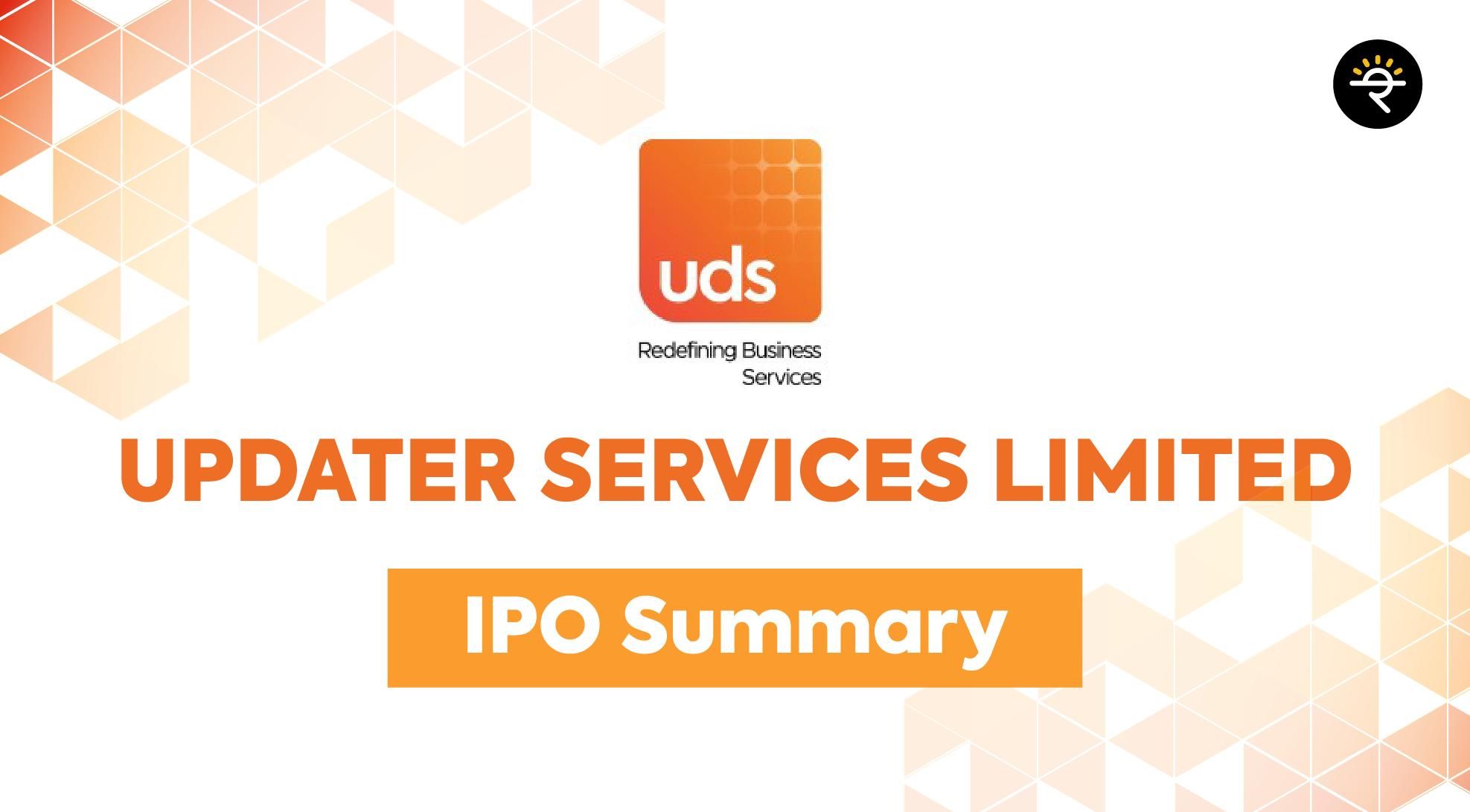 Updater Services Limited Ipo Summary